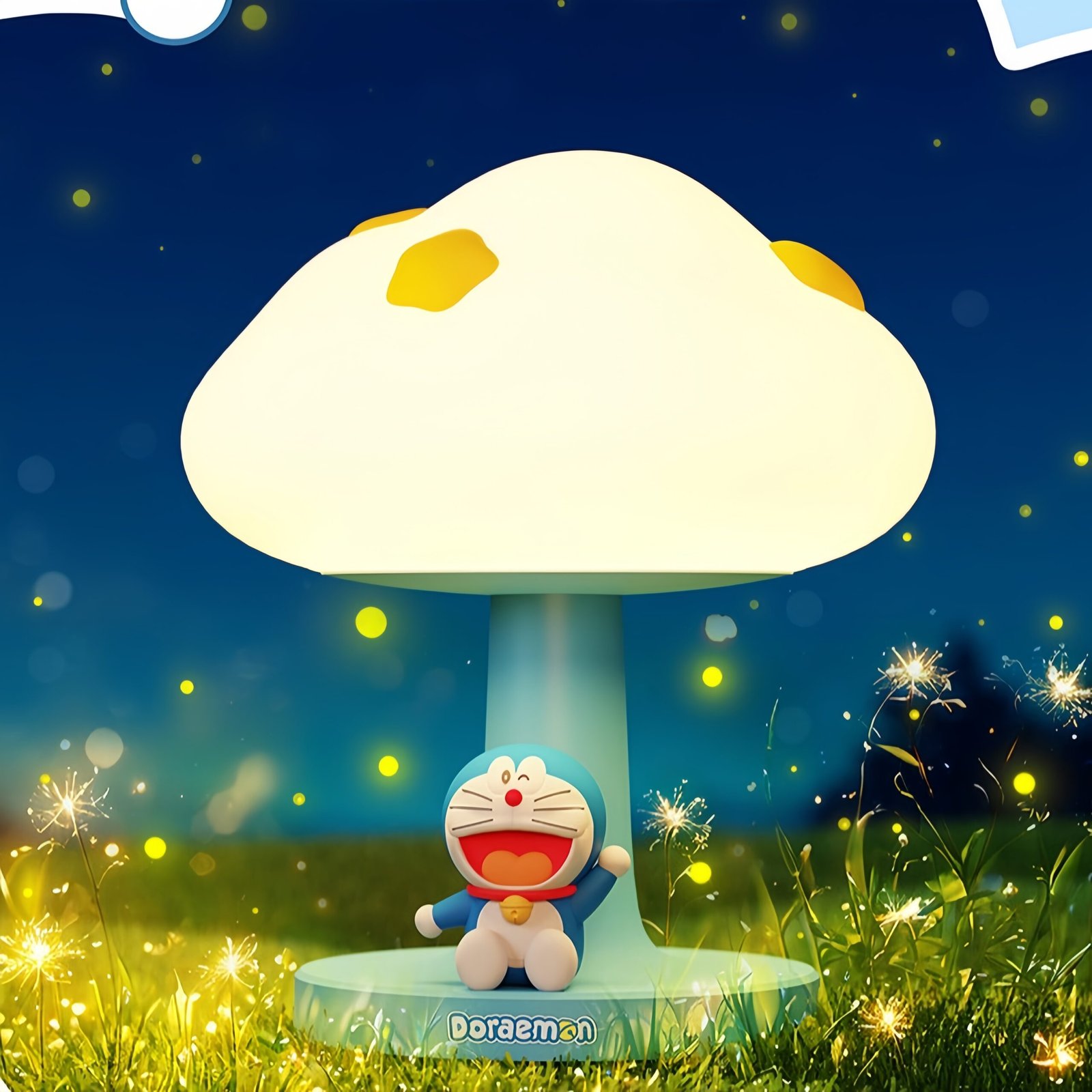 Doraemon Night Light - with 3 Adjustable Brightness Levels, Gift for Cozy Ambiance - Image 4