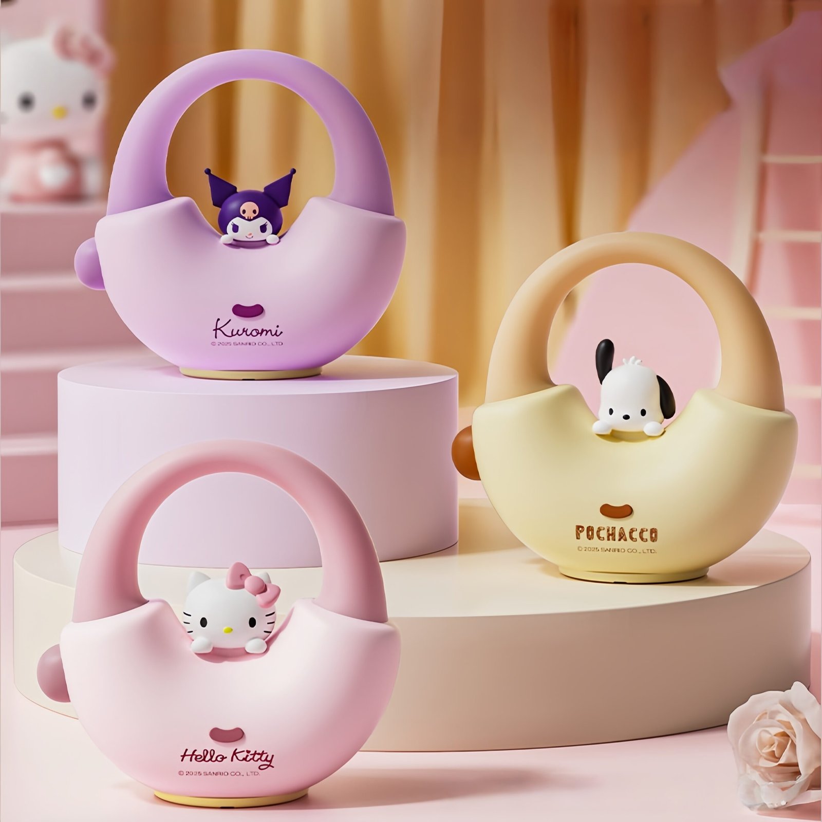 Hello Kitty Night Light - with 3 Adjustable Brightness Levels and 30 Mins Timer, Gift for Cozy Ambiance - Image 2