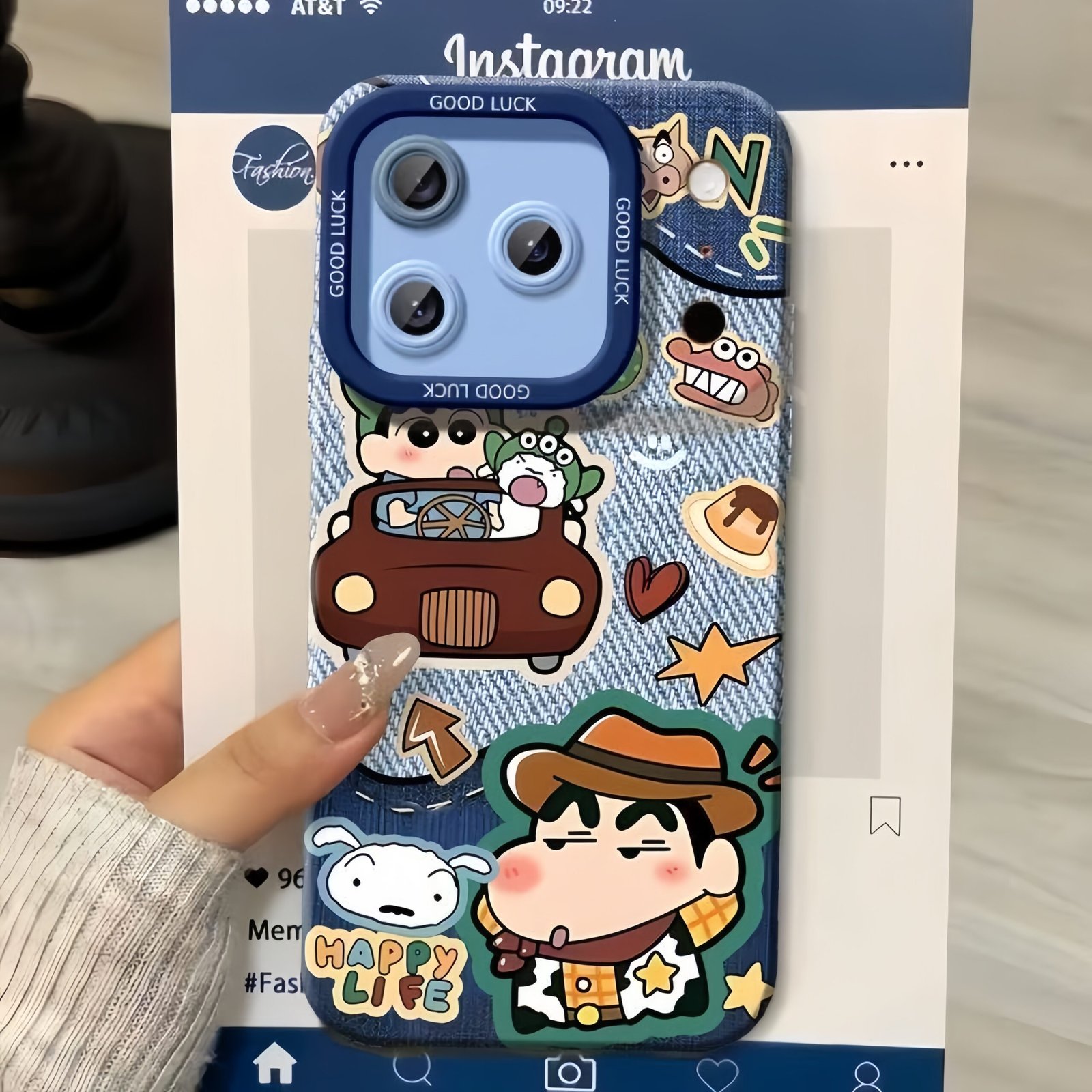 Crayon Shin-chan Liquid Silicone Phone Case with Free Lanyard - Image 3